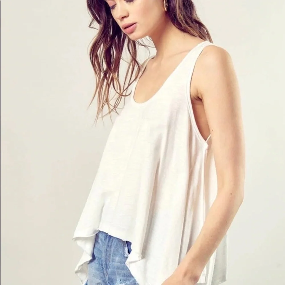 Mustard Seed High Low Tank Top NWT - Picture 3 of 5